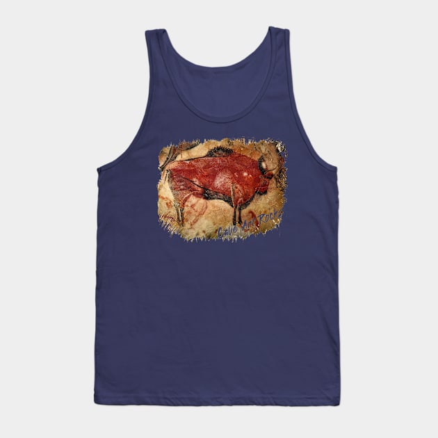 Cave Art Rocks Tank Top by Pandora's Tees